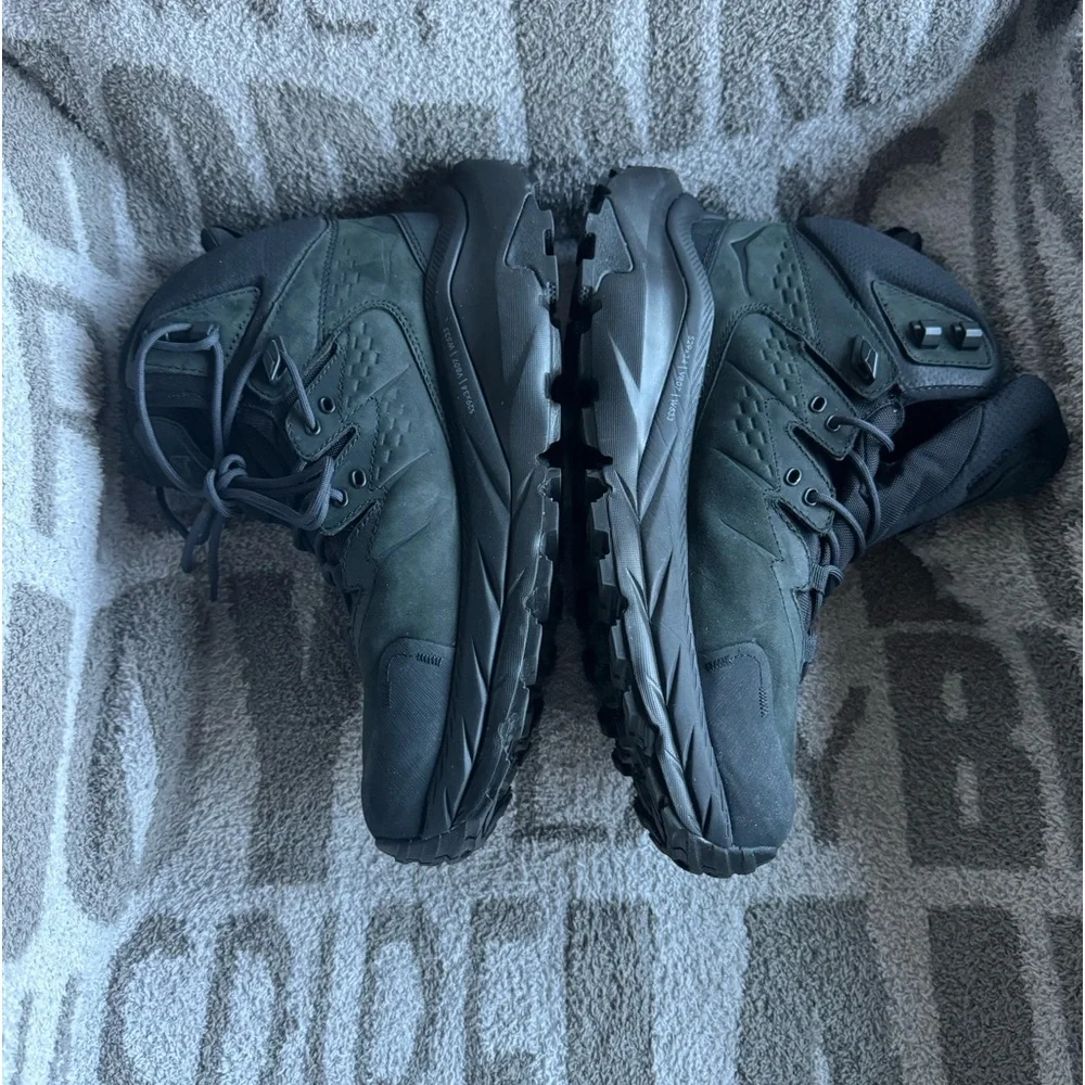 Hoka One One Kaha 2 High Gore-Tex Black - 1123155-BBLC Sz 10 NWT - Picture 4 of 11